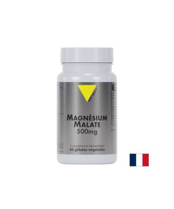 Магнезий (малат) – Енергия, мускули и сърдечна функция, 500 mg, 60 капсули