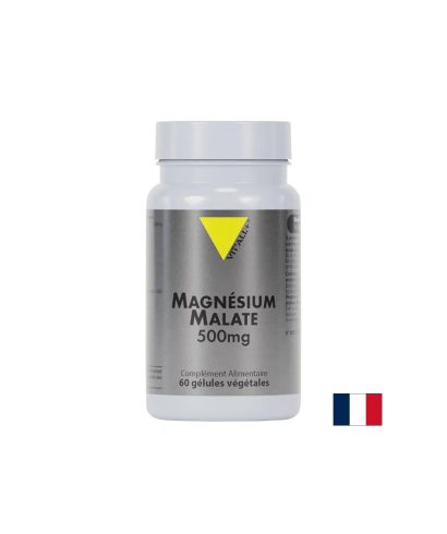 Магнезий (малат) – Енергия, мускули и сърдечна функция, 500 mg, 60 капсули