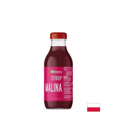Малина + Ацерола – Антиоксидантна защита и клетъчно здраве, сироп 300 ml
