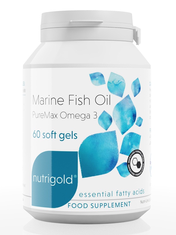 marine-fish-oil-nutrigold Рибено масло - ултра пречистено, Nutrigold 1200мг