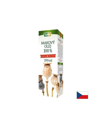 Масло от маково семе За нормален холестерол и сърдечно здраве 200 ml