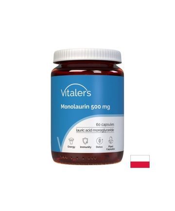 Монолаурин Имунна защита и енергия 500 mg, 60 капсули