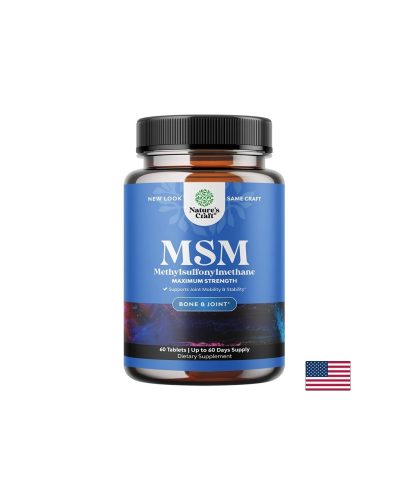 MSM – При болки и скованост в ставите, 1000 mg, 60 таблетки
