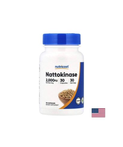 Натокиназа – Нормално кръвообращение и съдово здраве, 100 mg, 30 капсули