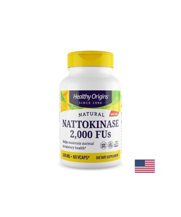 Натокиназа – Здраво кръвообращение и нормално кръвно налягане, 100 mg / 2000 FU, 60 вегетариански капсули