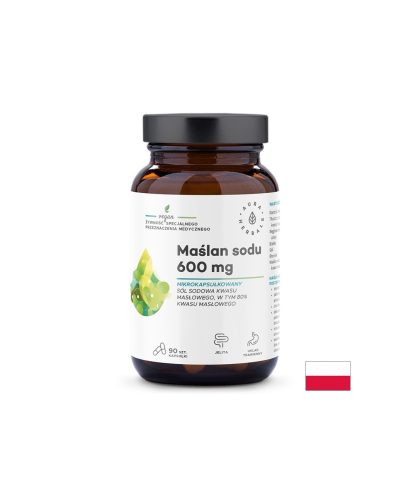 Натриев бутират – Поддържа здрава чревна лигавица и микрофлора, 300 mg, 90 капсули