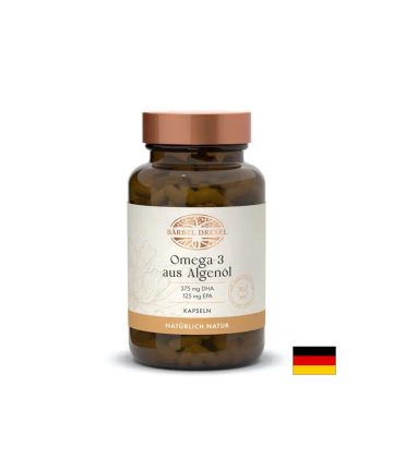 Омега-3 от водорасли (375 mg DHA/ 125 mg EPA) - За концентрация, зрение и здраво сърце, 500 mg х 30 капсули