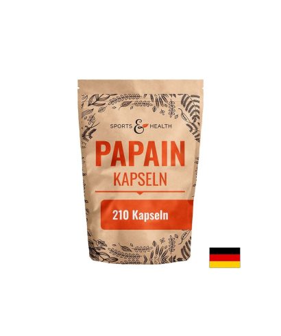 Папаин – Храносмилателен баланс и лекота след хранене, 500 mg, 210 капсули