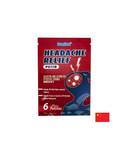 Пластири при главоболие – Акупунктурна терапия, 6 броя