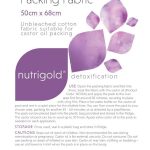 Плат за компреси с рициново масло Nutrigold