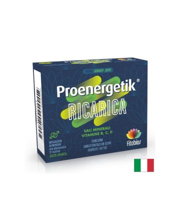 Proenergetik - Калий 300 mg + Магнезий 90 mg + Витамин C 80 mg – Енергия и електролитен баланс при натоварване, 12 сашета
