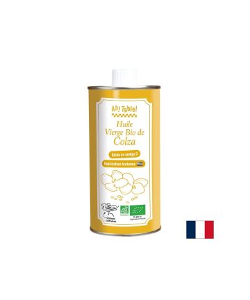 Рапично масло БИО (студено пресовано) – За салати и студени ястия, 500 ml