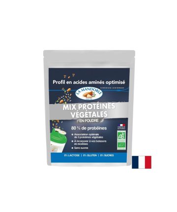 Растителен протеин от ориз и грах, БИО – 230 g, прах
