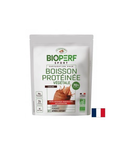 Растителен протеинов шейк с какао, БИО – 250 g, 10 дози, прах