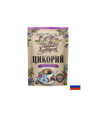 Разтворимо кафе от цикория с черна и червена боровинка, 100 g прах
