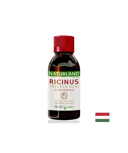 Рициново масло – Стимулира растежа на косата, веждите и ноктите, 120 g