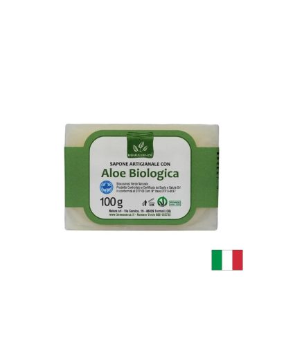 Сапун Алое Вера, ръчно изработен, 100 g