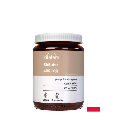 Шийтаке – Имунна защита и клетъчно здраве, 400 mg, 60 капсули