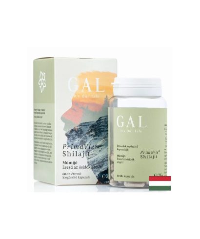 Шилажит PrimaVie® – Енергия, метаболитен баланс и имунна подкрепа, 500 mg, 60 капсули
