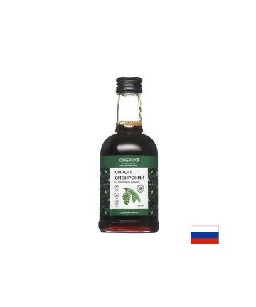 Сибирски сироп от борови шишарки – При кашлица и болки в гърлото, 240 ml