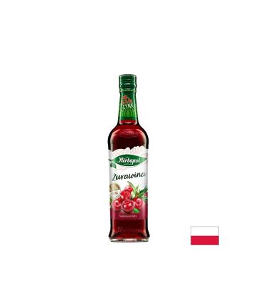 Сироп Червена боровинка - За напитки и десерти, 420 ml