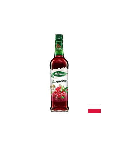 Сироп Червена боровинка - За напитки и десерти, 420 ml