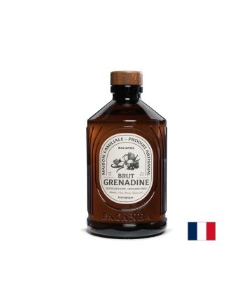 Сироп гренадин – Френски сироп за коктейли, лимонади и десерти, Bacanha Brut Grenadine, 400 ml
