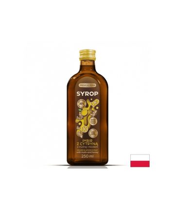 Сироп от джинджифил и лимон с пчелен мед, 250 ml