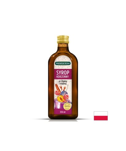 Сироп от малини, сливи и подправки, 250 ml