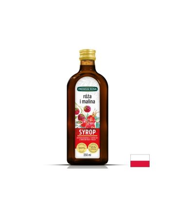 Сироп от шипка и малина, 250 ml