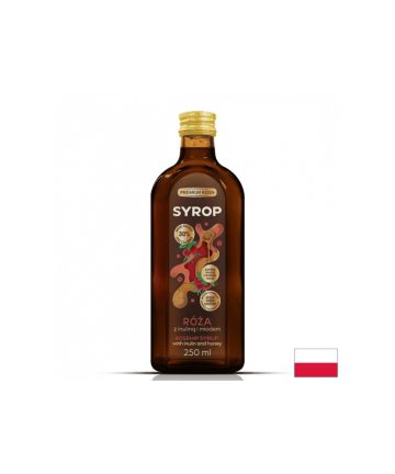 Сироп от шипки с инулин и пчелен мед, 250 ml
