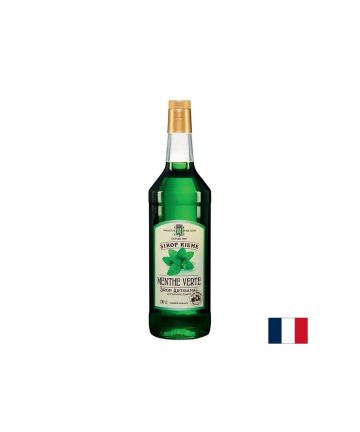 Сироп Зелена Мента – За коктейли и освежаващи напитки, 1000 ml