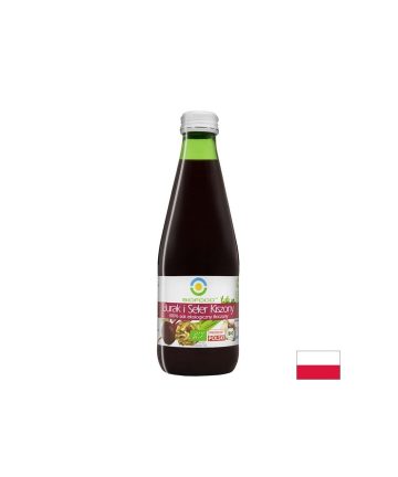 Сок от ферментирало цвекло 70% + целина 28% БИО – Детокс и воден баланс, 300 ml