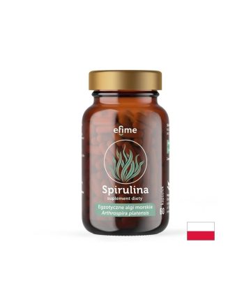 Спирулина – Енергия и кръвотворене, 380 mg, 60 капсули