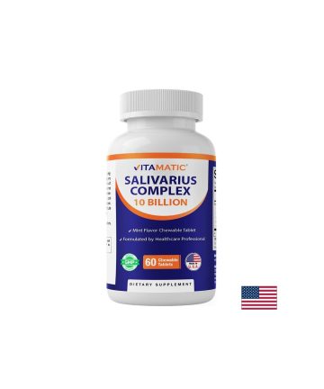 Streptococcus salivarius – За устна микрофлора, синуси и имунитет, 60 дъвчащи таблетки