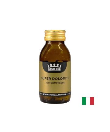 Super Dolomite (Калций + D3 + Витамин A) – Здрави кости, зъби и мускули, 100 таблетки