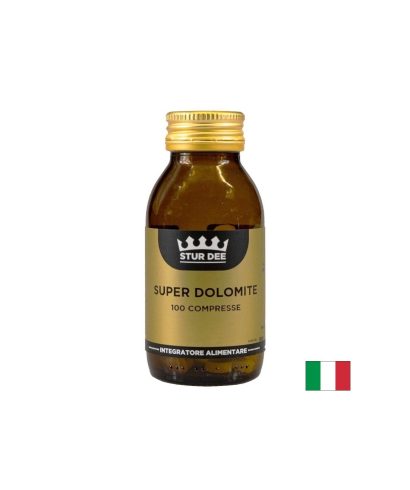 Super Dolomite (Калций + D3 + Витамин A) – Здрави кости, зъби и мускули, 100 таблетки