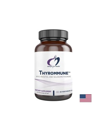Thyrommune (Формула със селен и инозитол) – Хормонален баланс и подкрепа на щитовидната жлеза, 60 капсули