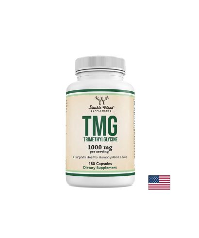 Триметил глицин (TMG) – Сърдечно-съдово здраве и баланс на хомоцистеина, 500 mg, 180 капсули