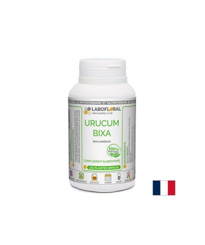 Урукум Бикса (Анато) – Естествен загар и защита на кожата, 415 mg, 500 капсули