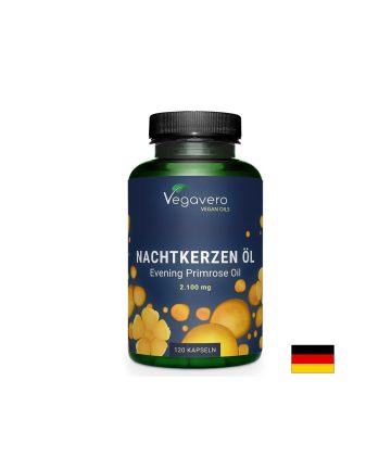 Вечерна иглика – Естествен хормонален баланс, при ПМС и менопауза, 2100 mg, 120 капсули