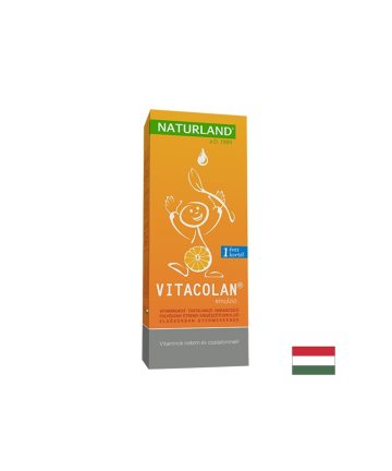 Vitacolan – Мултивитамини за деца над 1 година, 250 ml сироп с вкус на портокал