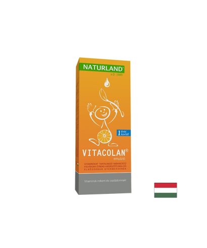 Vitacolan – Мултивитамини за деца над 1 година, 250 ml сироп с вкус на портокал