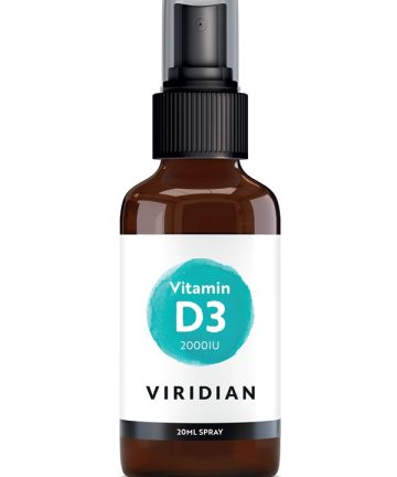 Витамин D3 2000iu спрей - 20мл Viridian