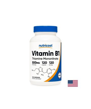 Витамин B1 – Нервна система и енергия, 500 mg, 120 капсули