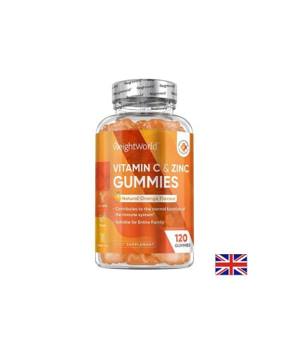 Витамин C 100 mg + Цинк 3 mg – Имунитет, 120 желирани таблетки