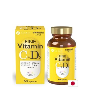 Витамин C 1000 mg + D3 – Имунитет и жизненост, 60 капсули