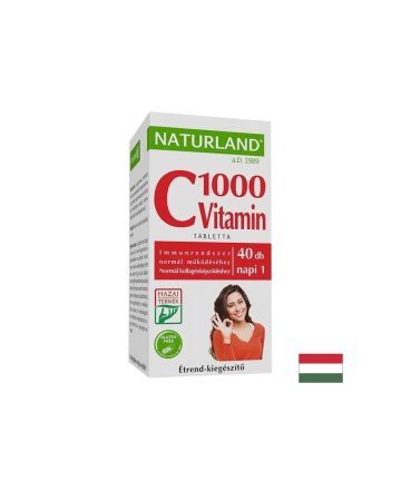 Витамин C – Имунитет и антиоксидантна защита, 1000 mg, 40 таблетки
