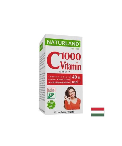 Витамин C – Имунитет и антиоксидантна защита, 1000 mg, 40 таблетки
