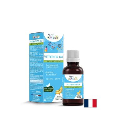 Витамин D3 5 µg – Кости и имунитет за деца, 20 ml капки